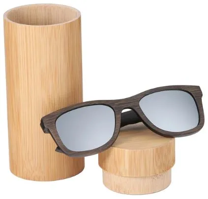 2022 NEW Bamboo sunglasses men, women polarized UV400 mirror all wood sunglasses - BB412