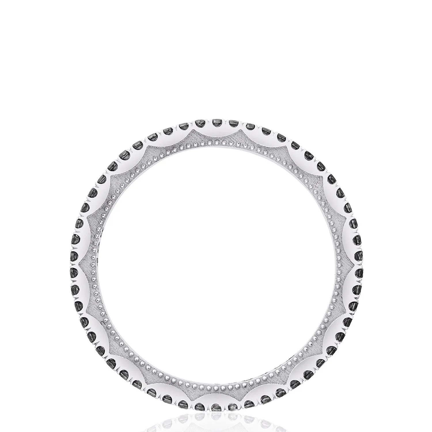 2674B 18KT White & Black Diamond