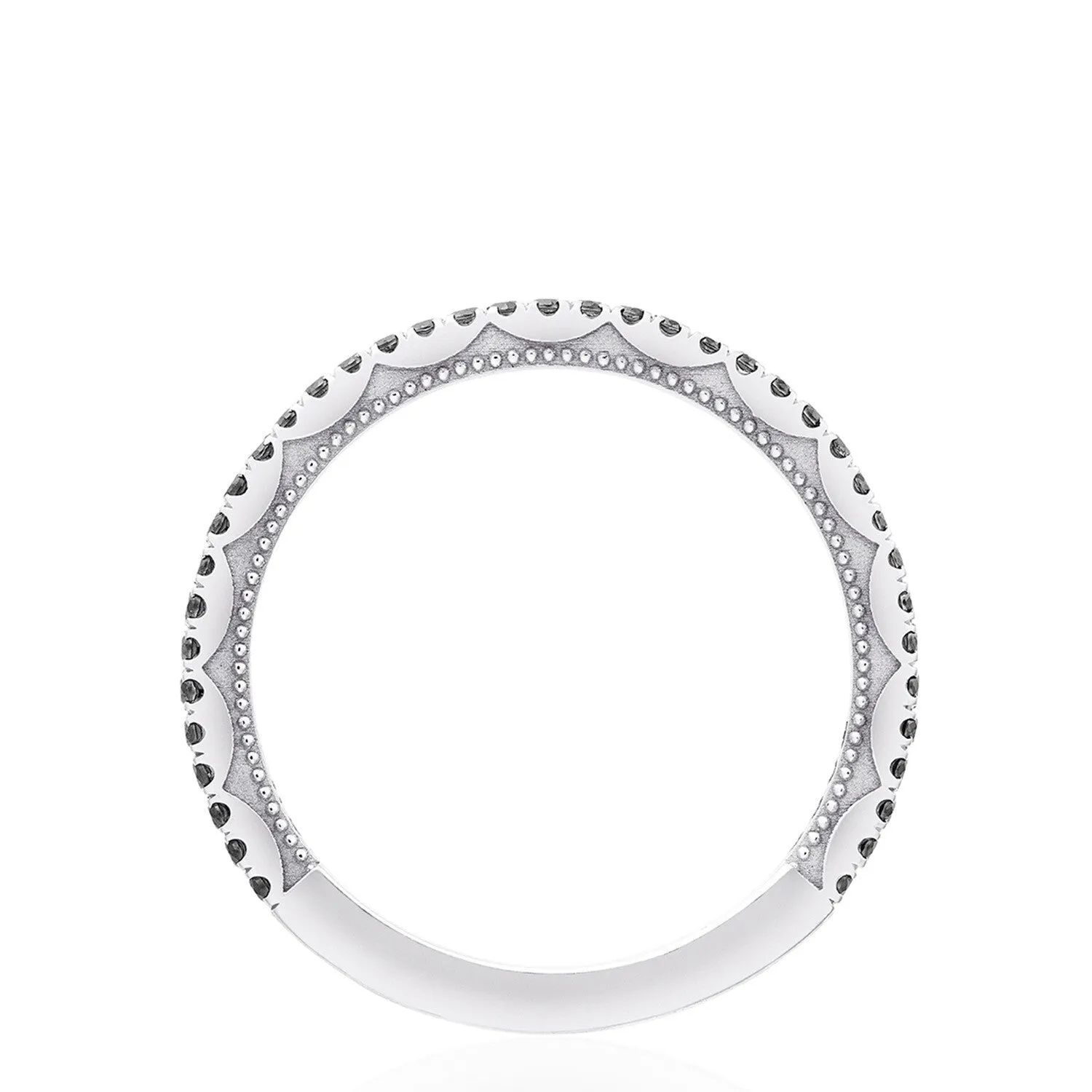 2674B 18KT White & Black Diamond