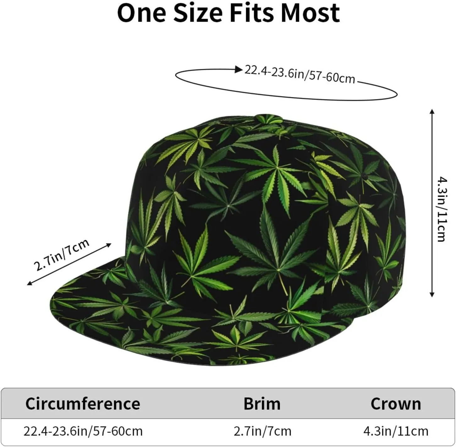 Baseball Cap Unisex Snapback Flat Hats Adjustable Casual Fashion Hip Hop Hat Style Adjustable Hat for Men Women