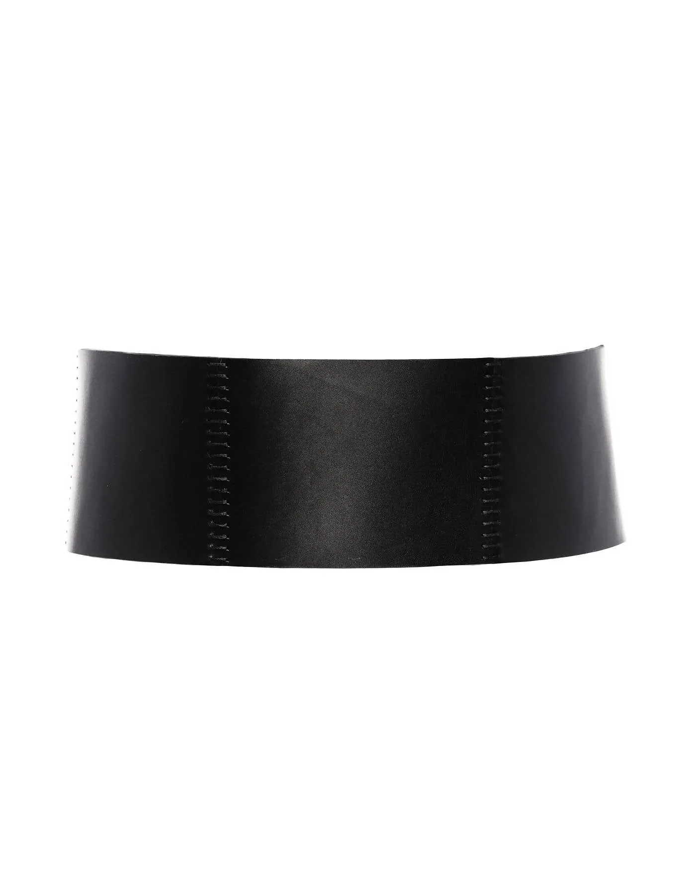 Black Leather Corset Belt Frida