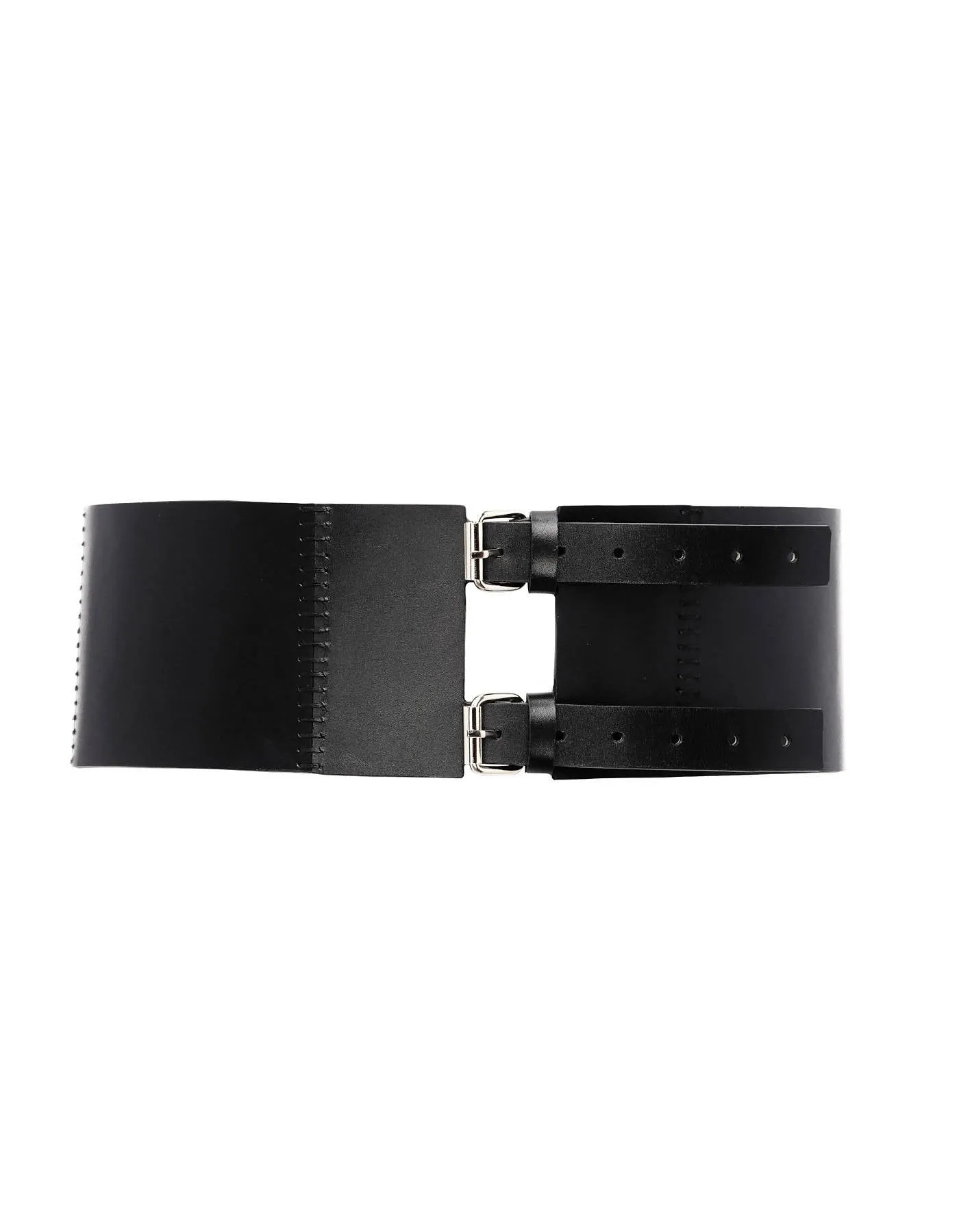 Black Leather Corset Belt Frida