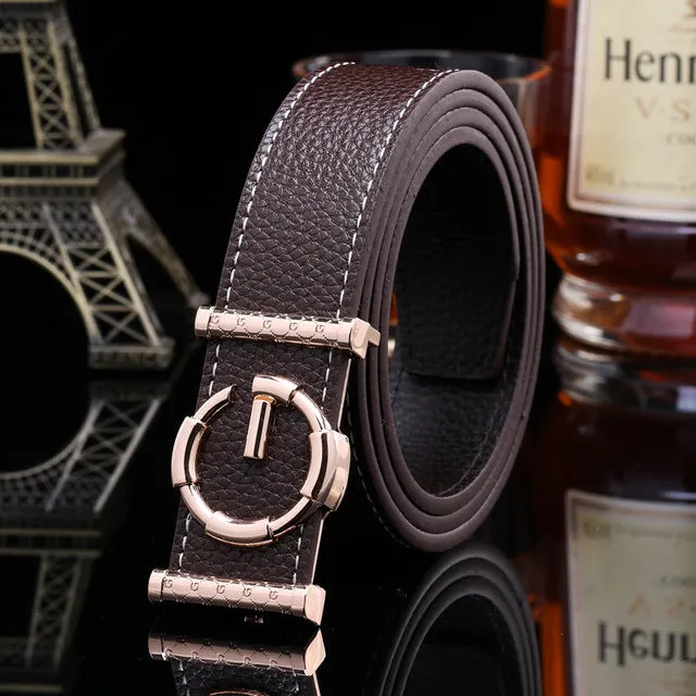 Brand Ladies luxury belts cummerbunds for women G buckle Belt Genuine Leather belt Fashion genuine leather men belts buckle