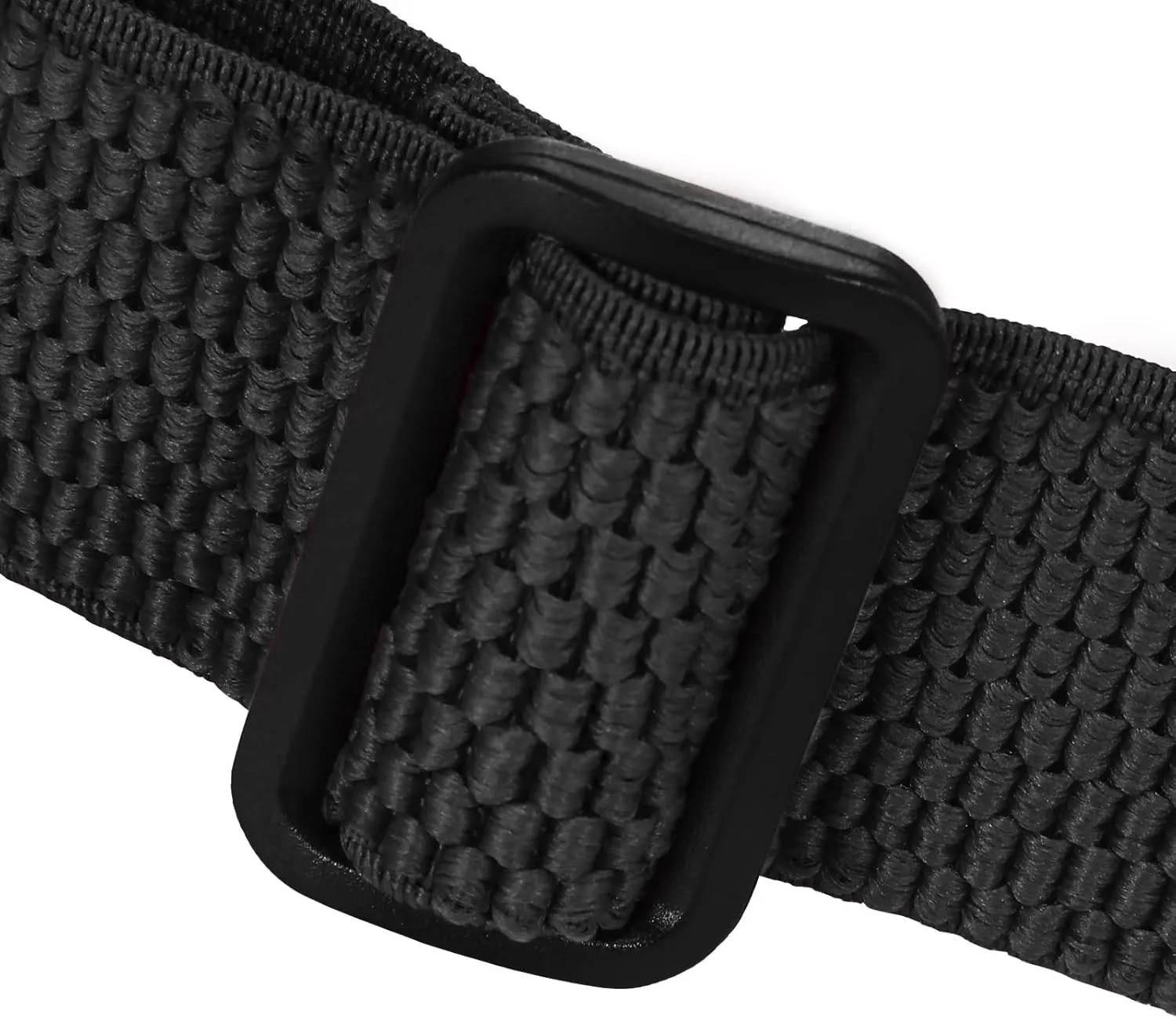 Buyless Fashion Heavy Duty Suspenders for Men - 48" Adjustable Straps 1 1/2" - X Back with Black Plastic Clips