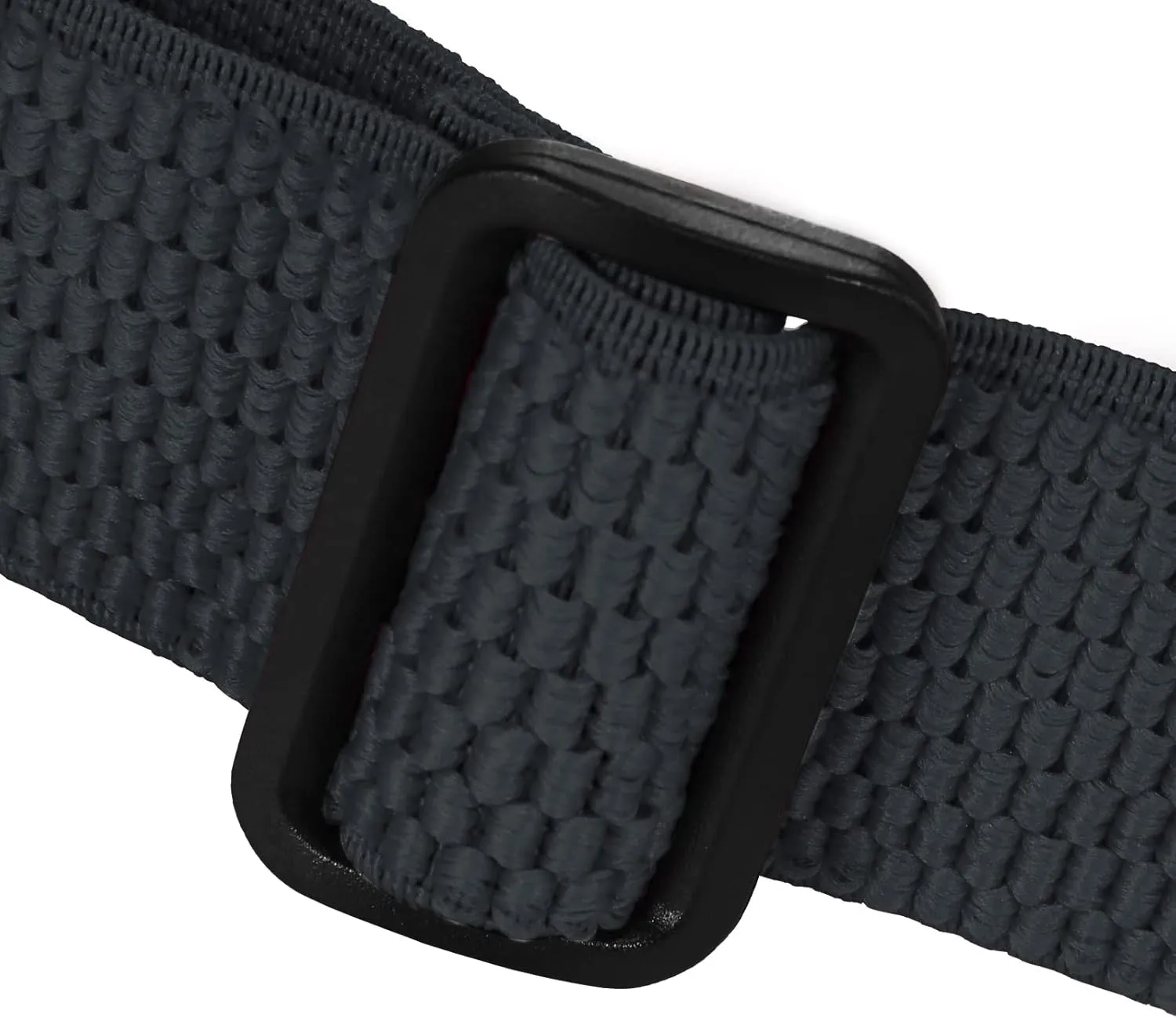 Buyless Fashion Heavy Duty Suspenders for Men - 48" Adjustable Straps 1 1/2" - X Back with Black Plastic Clips