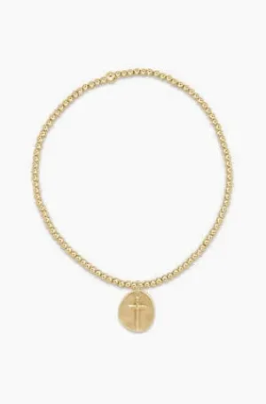 enewton 2mm Gold Inspire Charm Bracelet