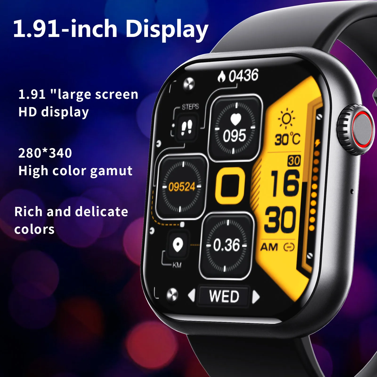 F57 1.9''Smartwatch Sports Watch with Touchscreen