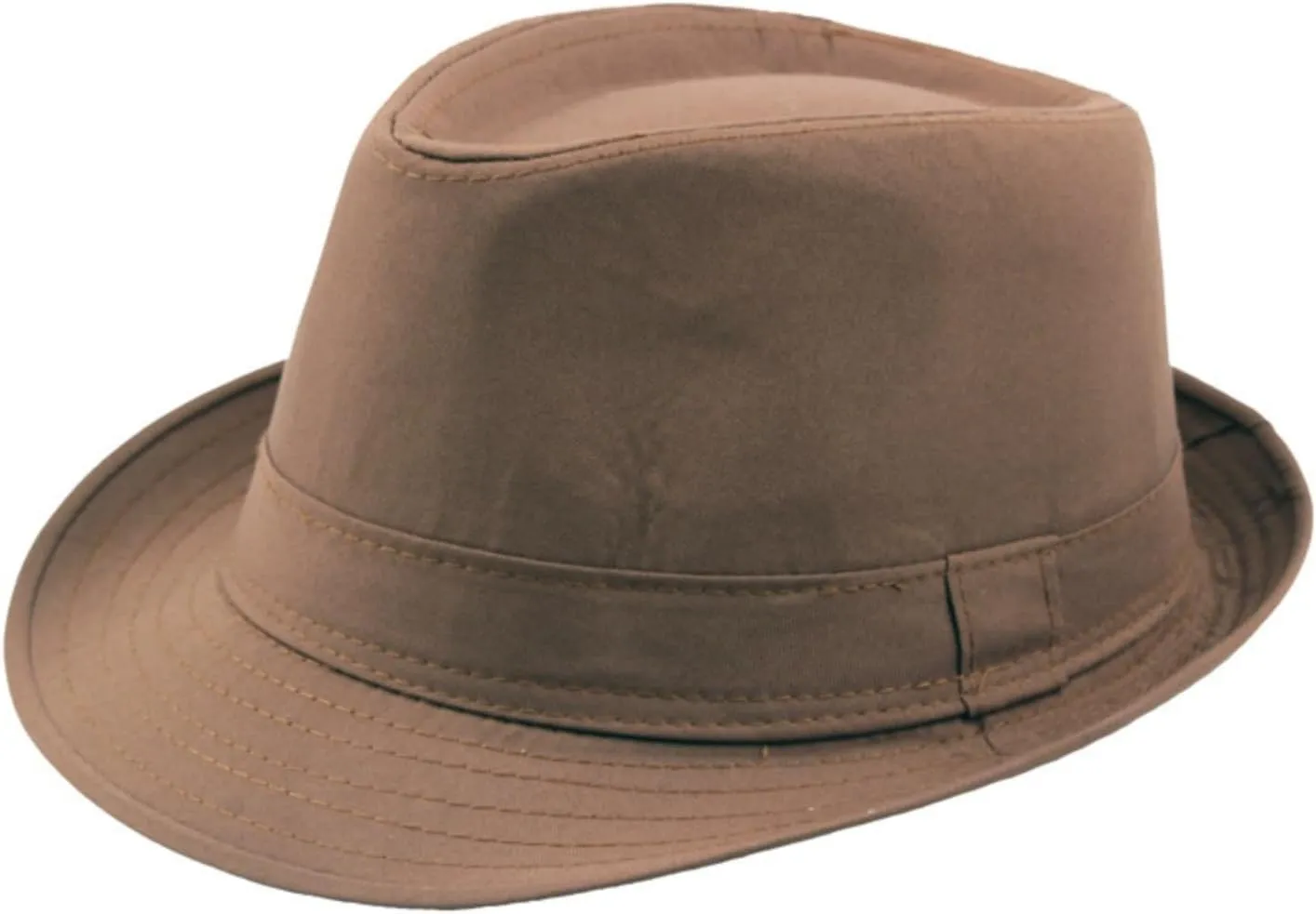 Fedoras Hats Summer Solid Color Men's and Women's Jazz Hats Outdoor Sun Protection and Sunshade Cloth Hats for Wedding, Party