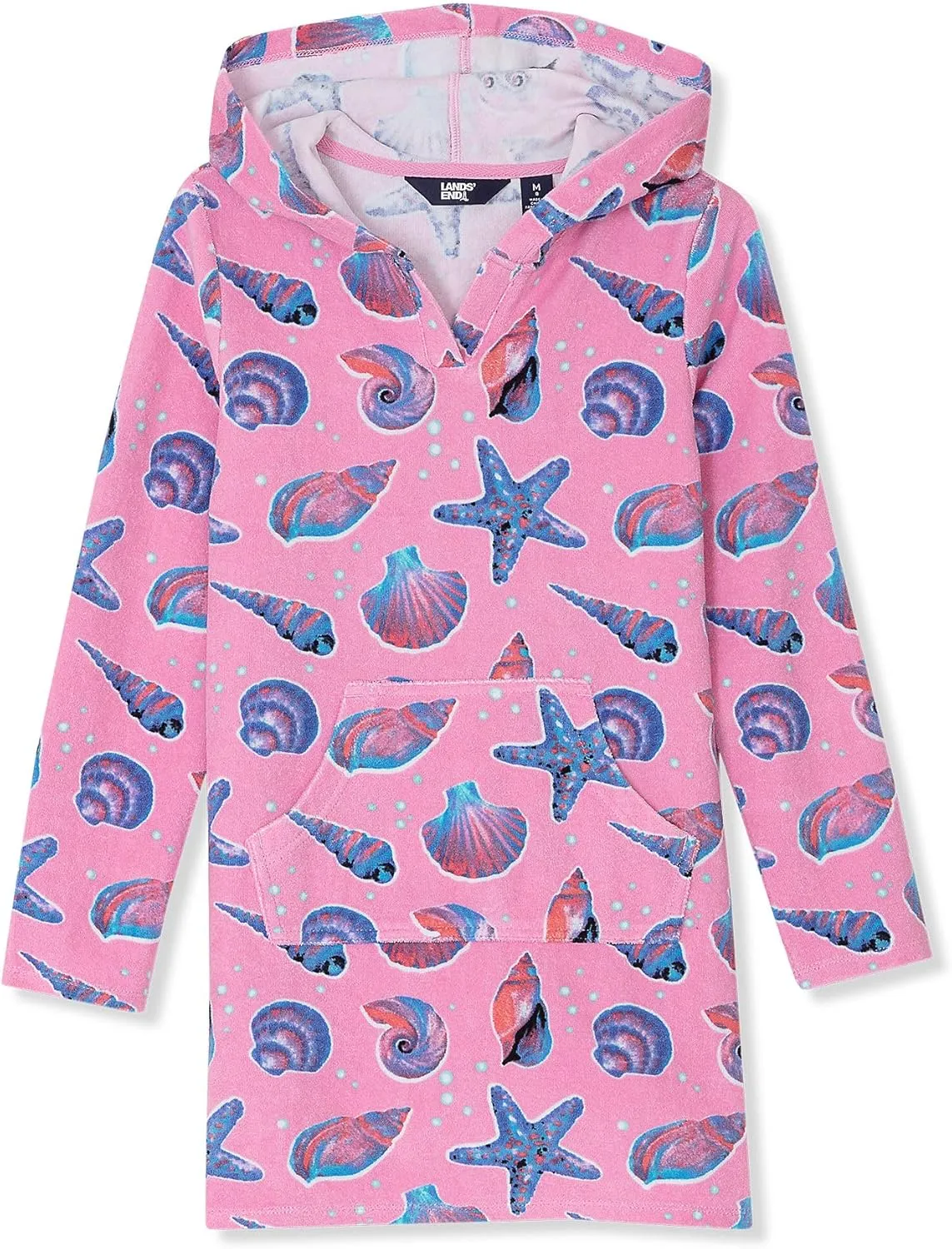 Lands' End Girls Terry Pullover Cover-up