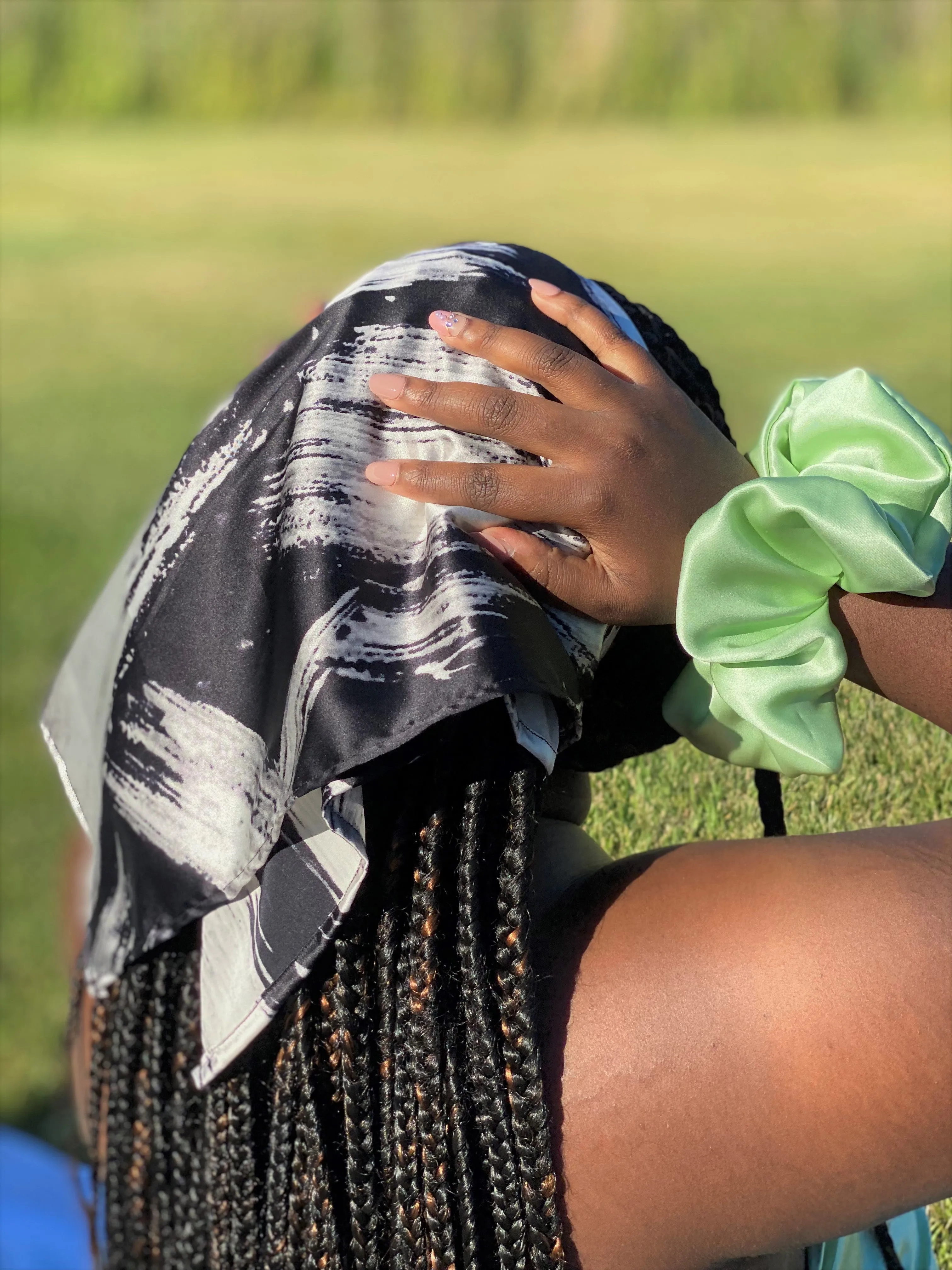 Oversized Silk Scrunchie