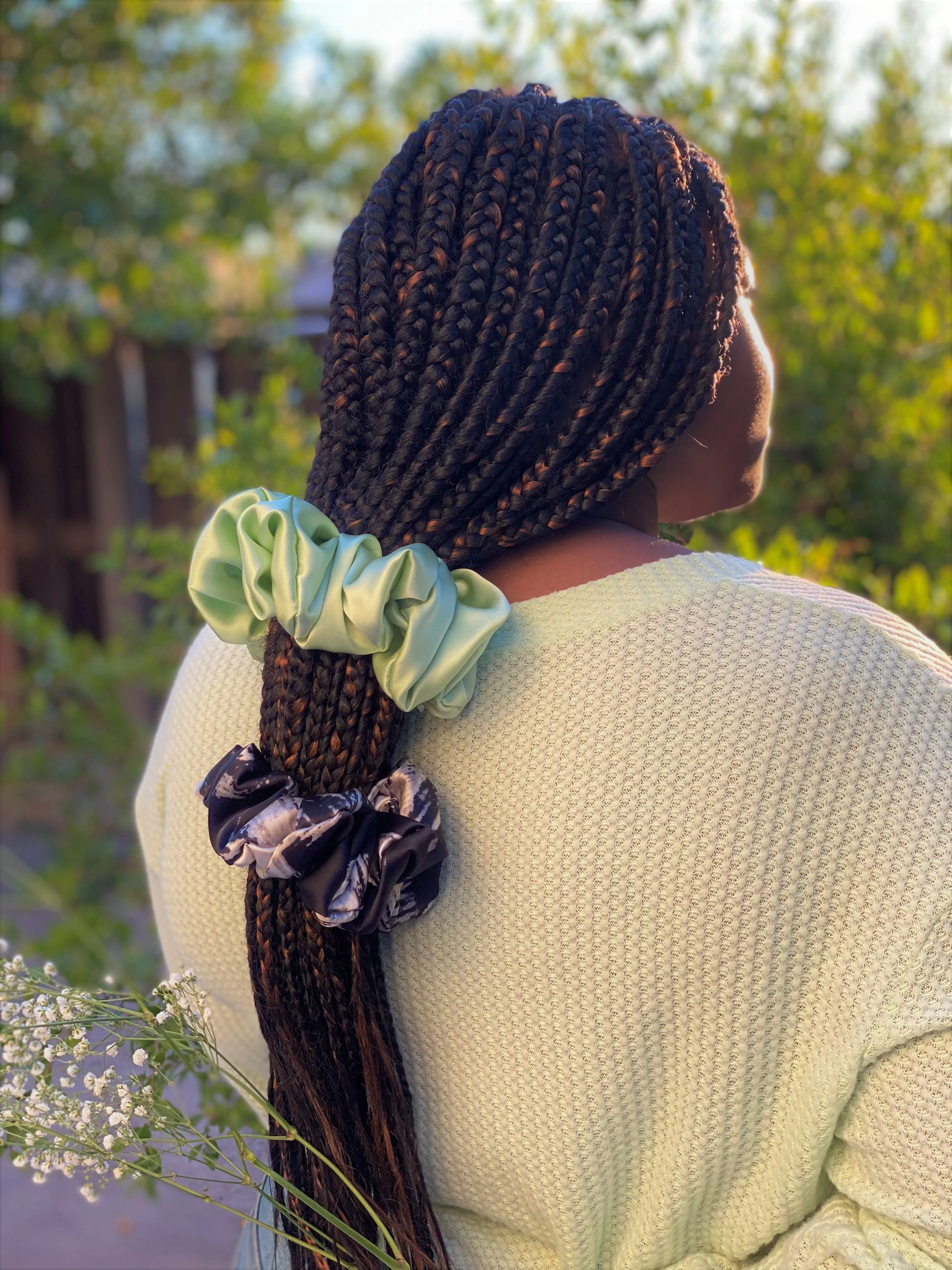 Oversized Silk Scrunchie
