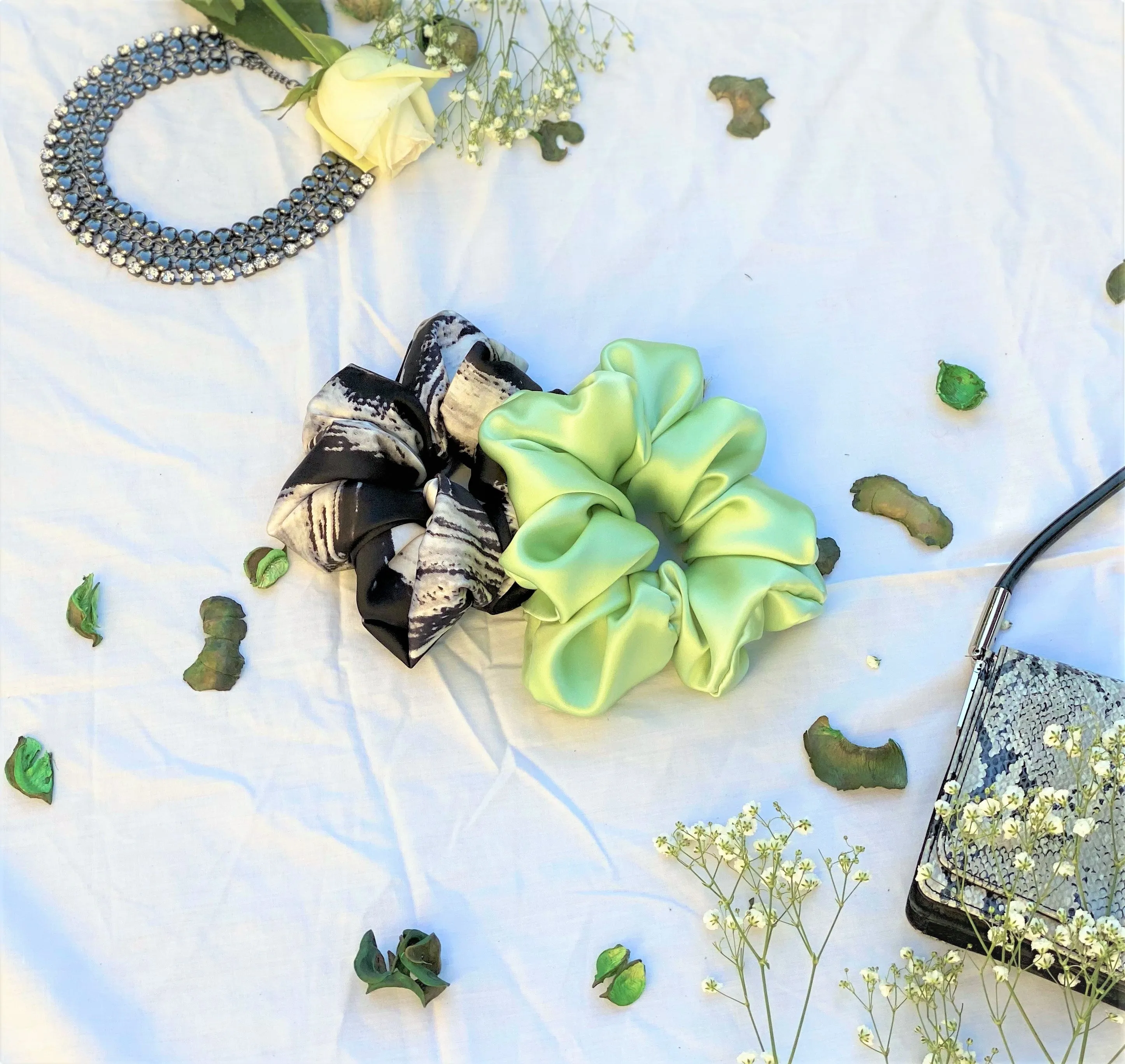 Oversized Silk Scrunchie