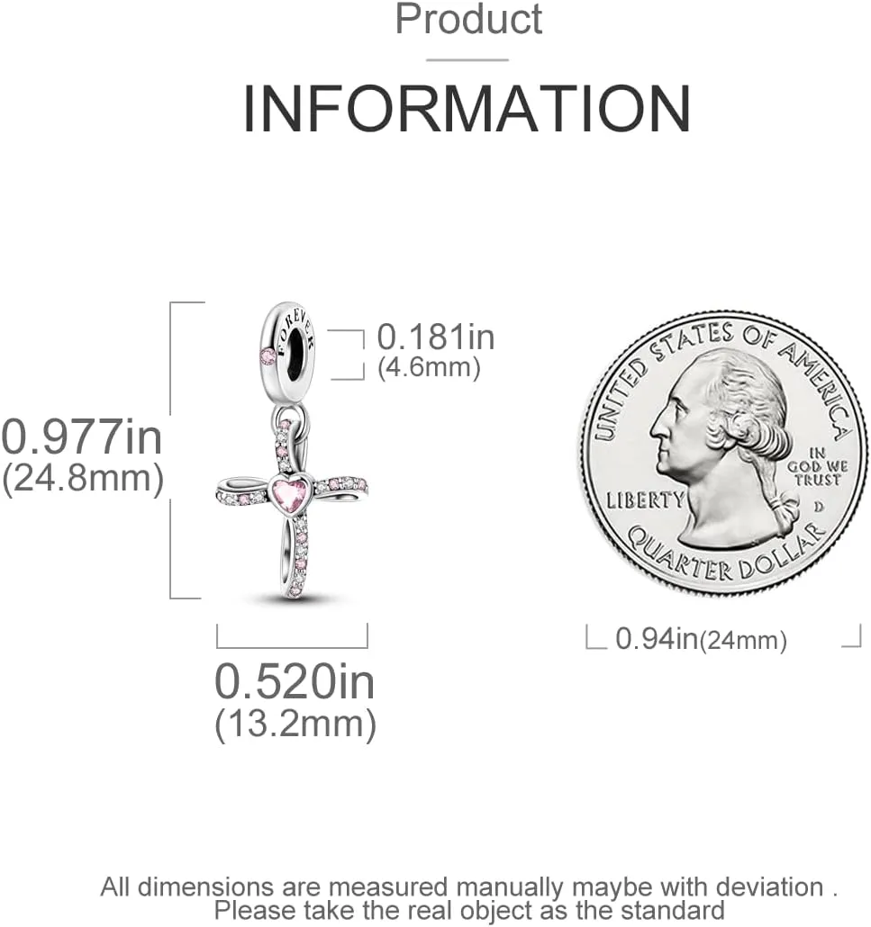 Parmuz 925 Sterling Silver Charms for Bracelet Necklace Mom Heart Love Dangle Charm Beads for Women Mother Pendant Jewelry