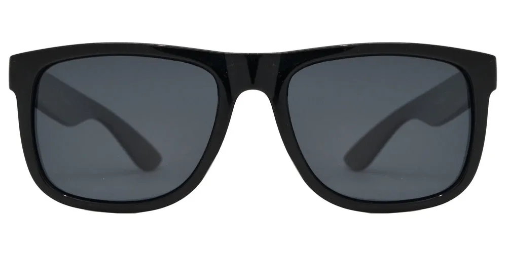 PL 7619 - Classic Square Sports Plastic Polarized Sunglasses