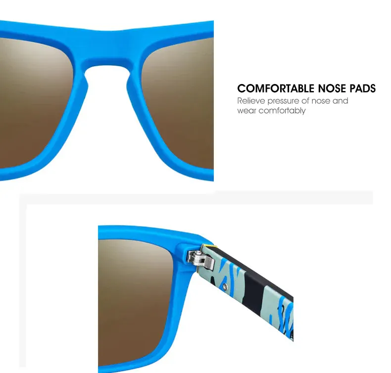 Polarized square sunglasses Polarized sunglasses For Men Women Outdoor Sports Driving Glasses Golfing