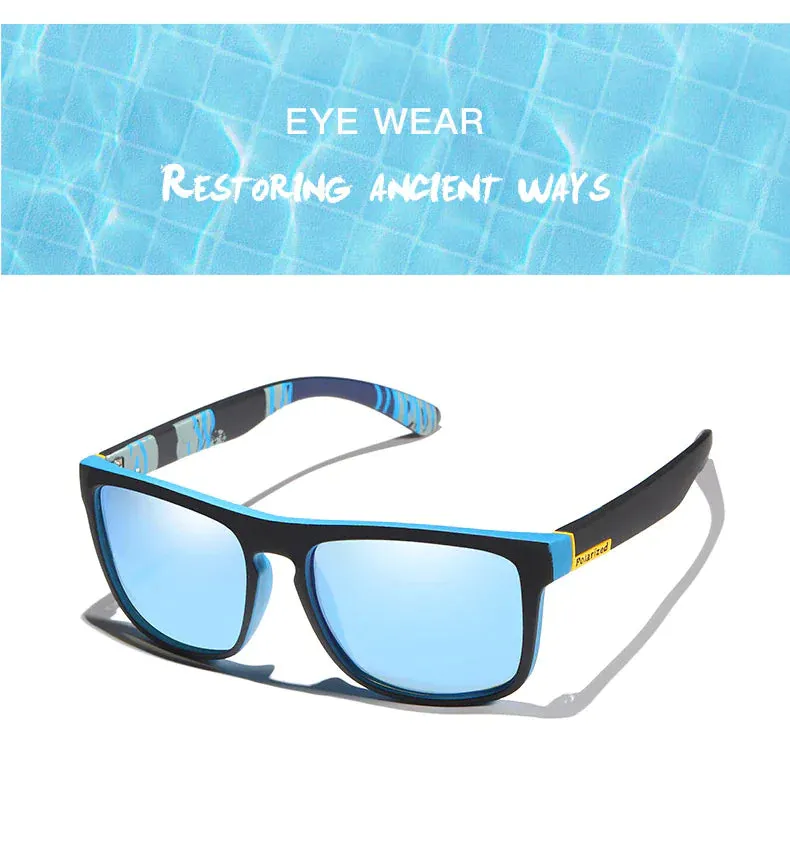 Polarized square sunglasses Polarized sunglasses For Men Women Outdoor Sports Driving Glasses Golfing
