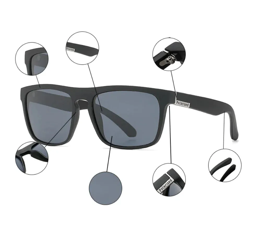 Polarized square sunglasses Polarized sunglasses For Men Women Outdoor Sports Driving Glasses Golfing