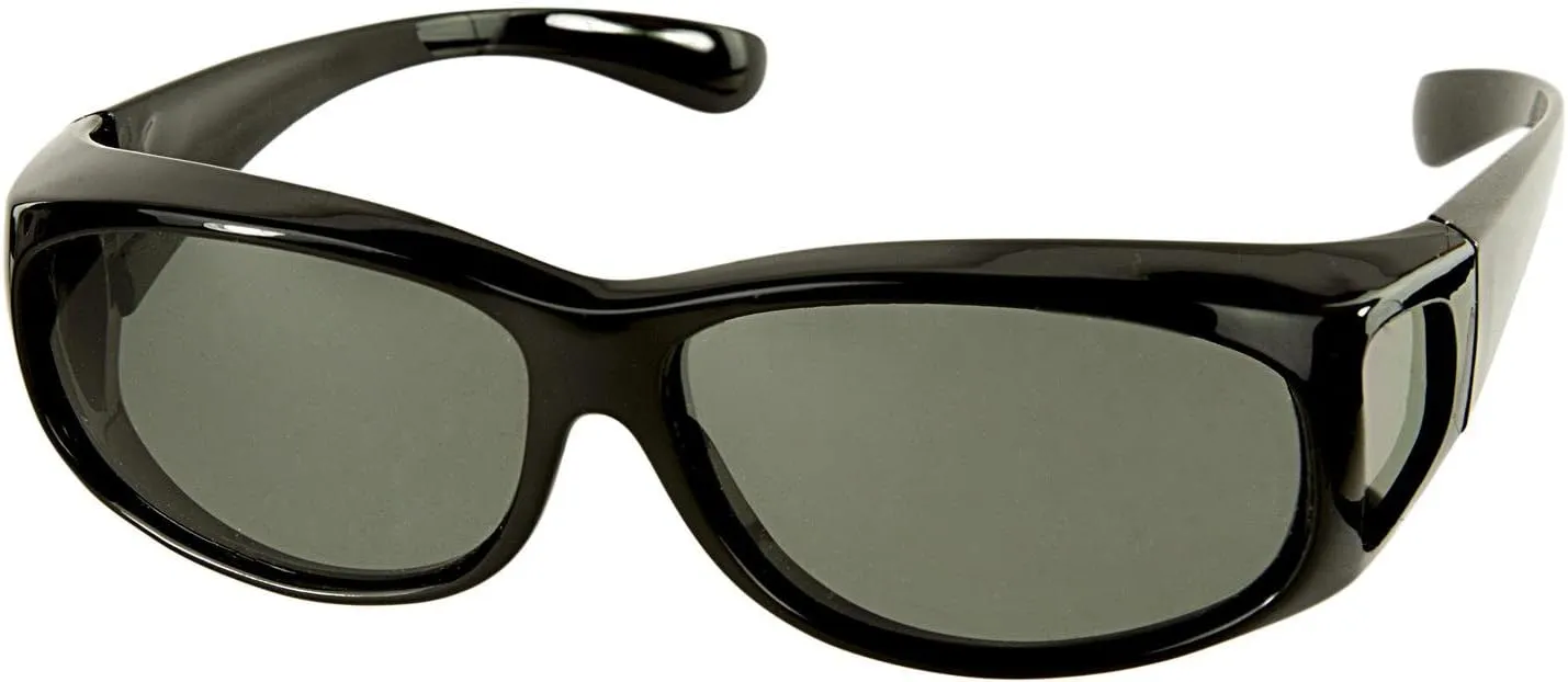 Polarized Wraparound Sunglasses | Wear Over Sunglasses | Fitover for Glasses