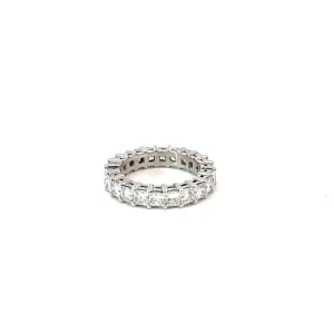 Princess Cut Diamond Wedding Band