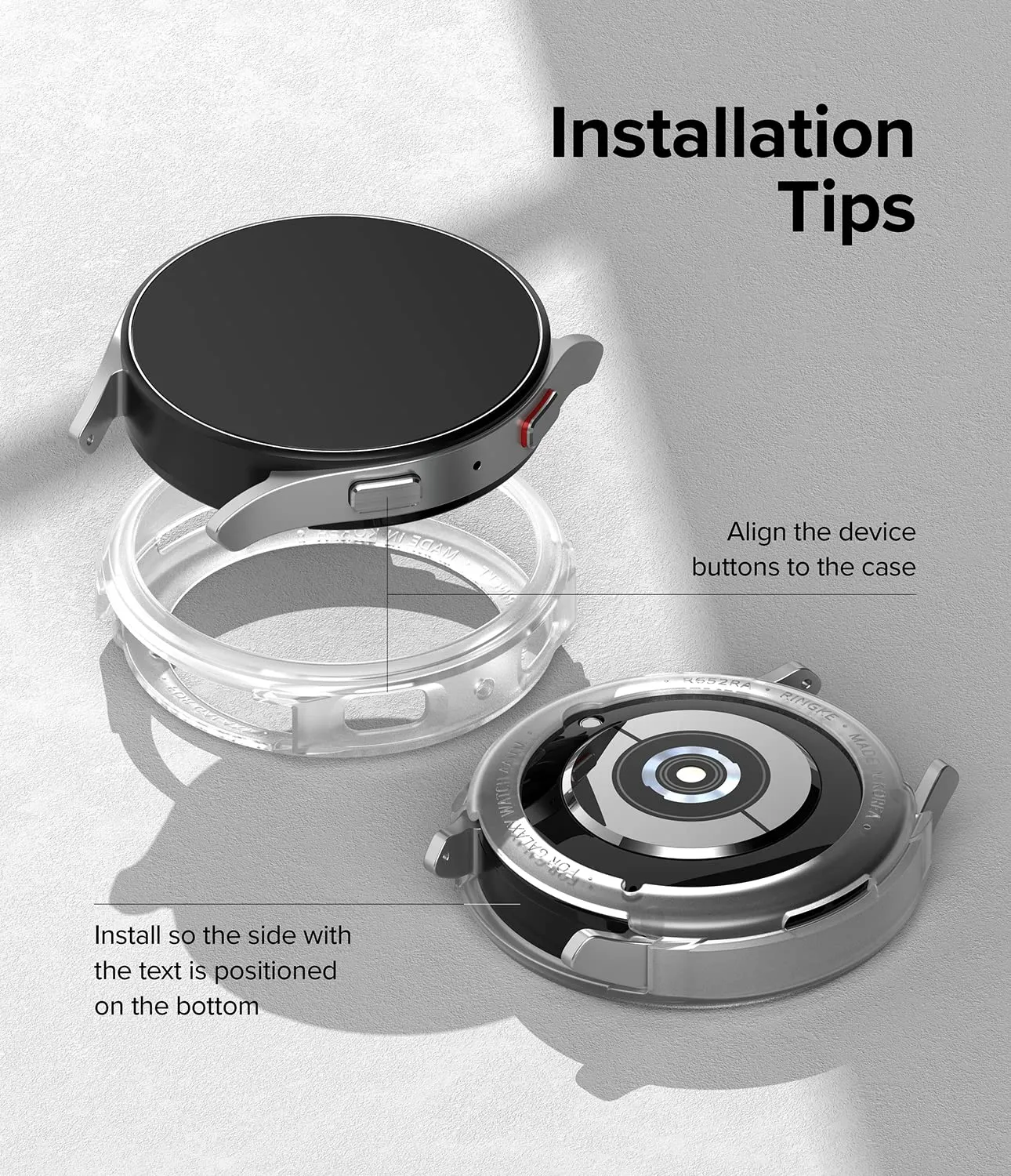 Samsung Galaxy Watch 5 40mm Case| Air Sports Series| Matte Clear