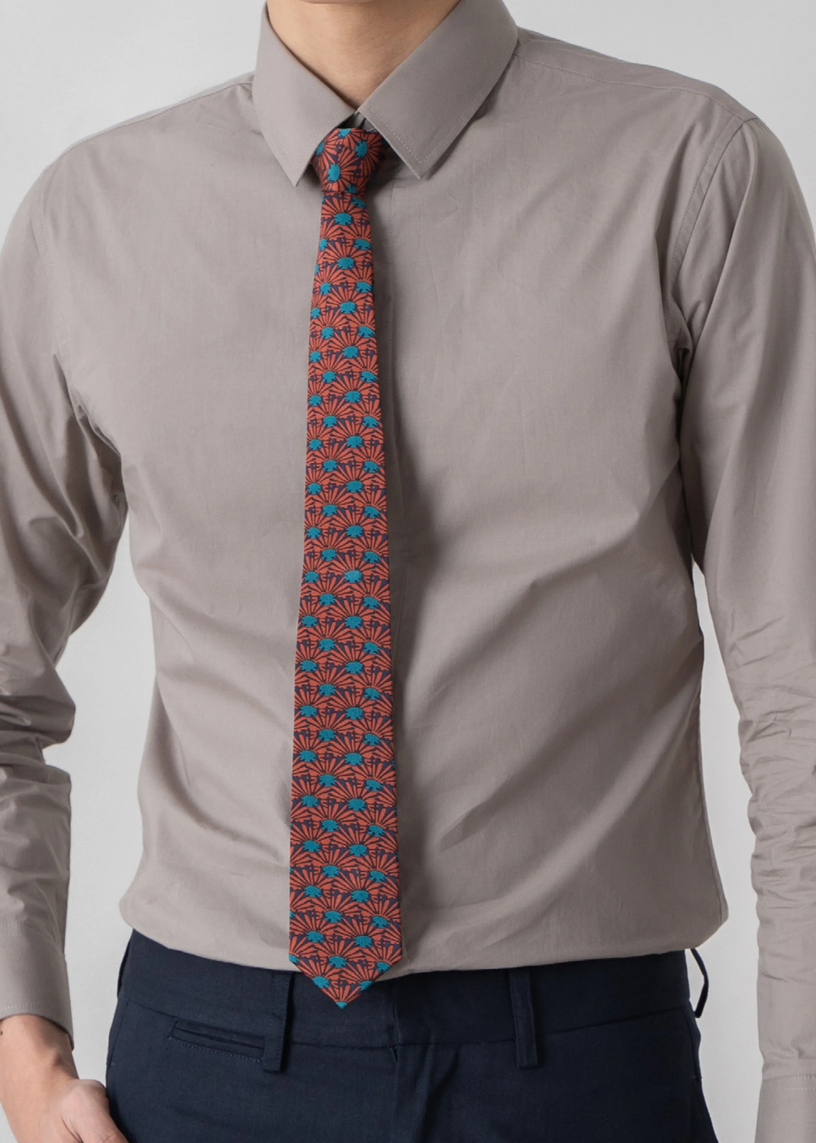 SLIM TIE - VINTAGE BOUQUET