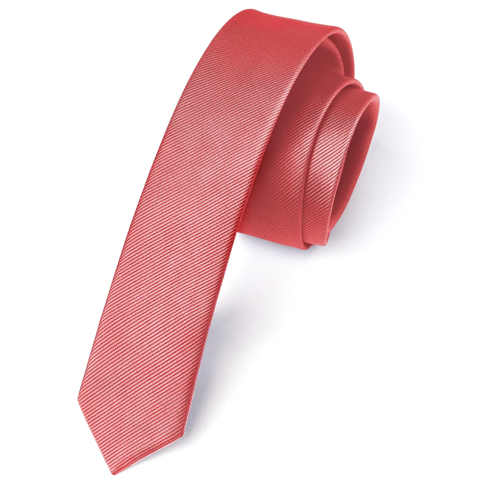 Solid 1.58'' Skinny Formal Tie