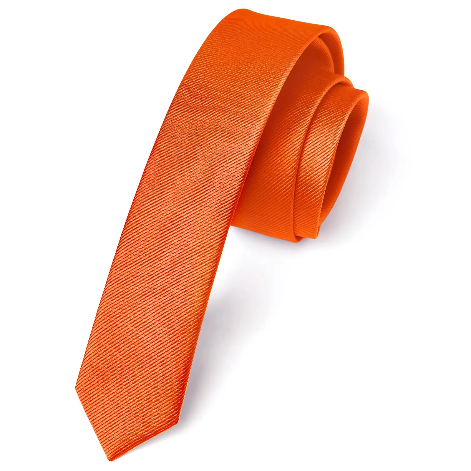 Solid 1.58'' Skinny Formal Tie
