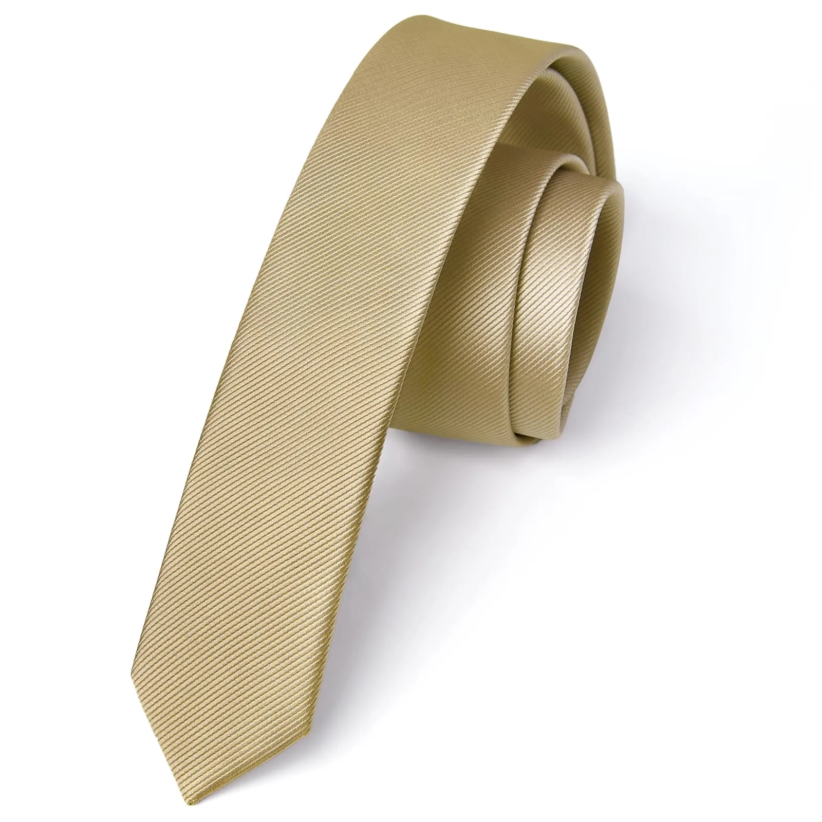 Solid 1.58'' Skinny Formal Tie