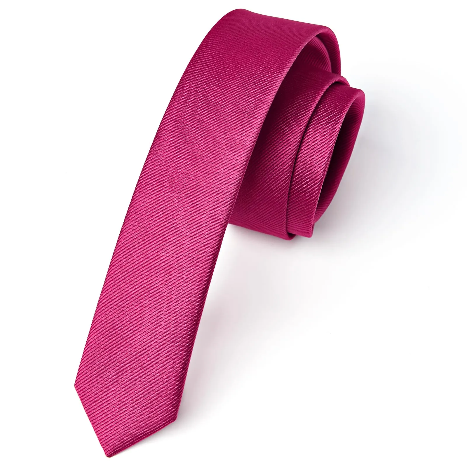 Solid 1.58'' Skinny Formal Tie