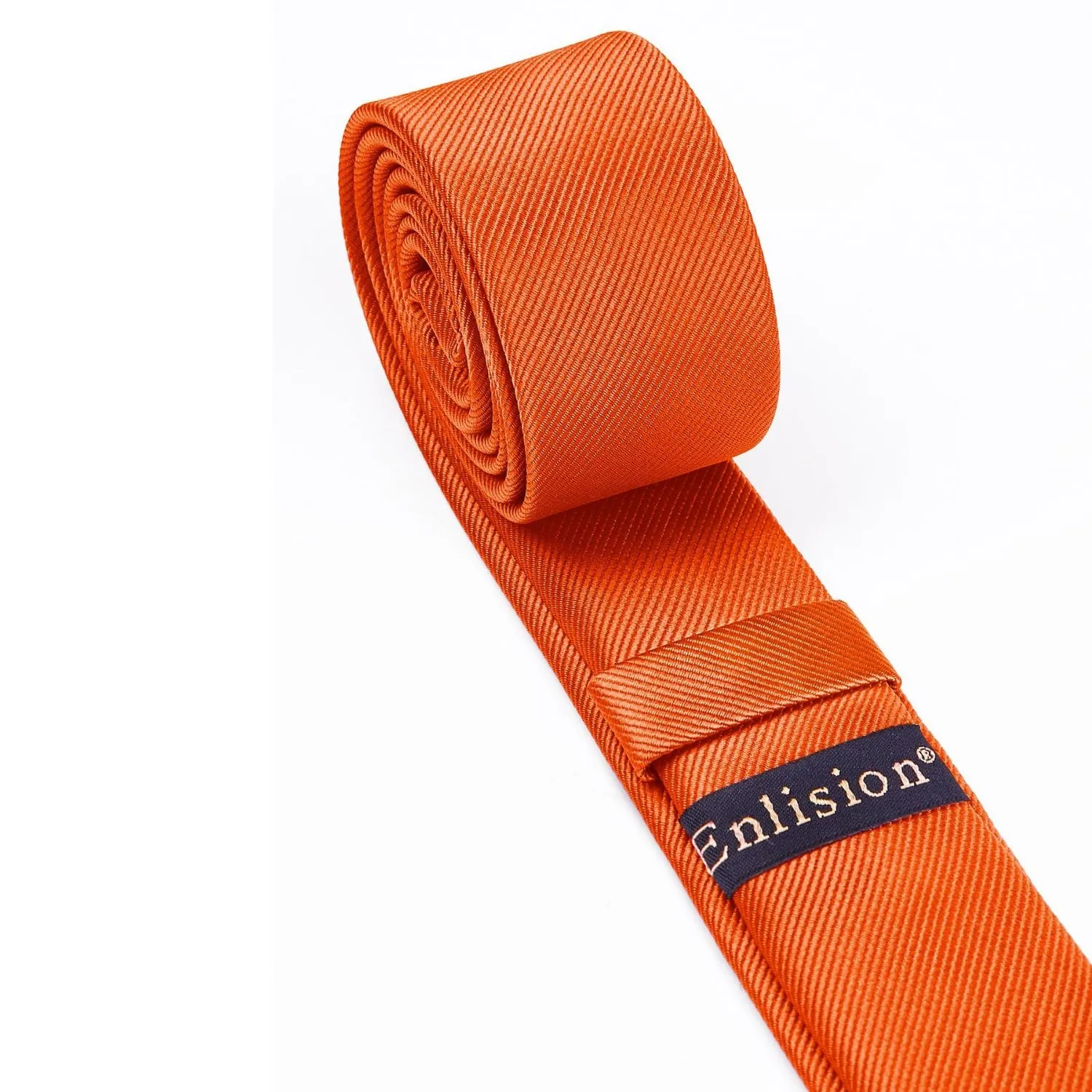 Solid 1.58'' Skinny Formal Tie