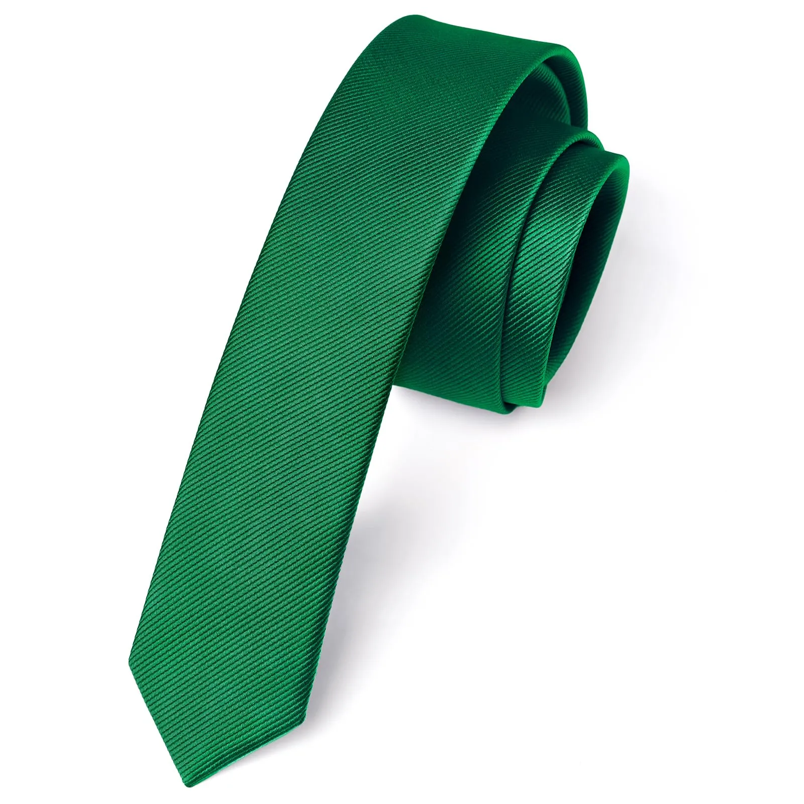 Solid 1.58'' Skinny Formal Tie