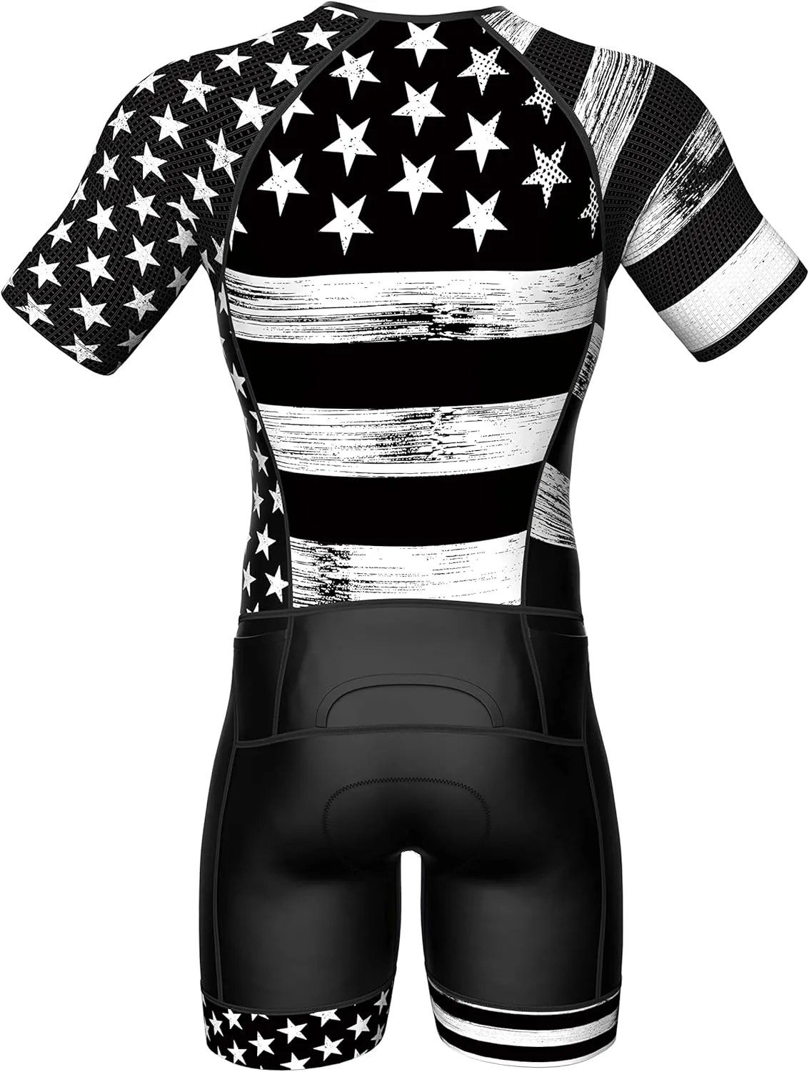 Sparx Mens Elite Aerosuit Triathlon Suit Mens Short Sleeve Tri Suit Skinsuit