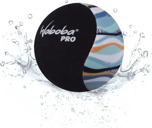 Waboba Pro Water Bouncing Ball with Added Grip - Perfect Toy for Beach and Water Games - Skips on Water - Invented in Sweden  Wavey Stripes