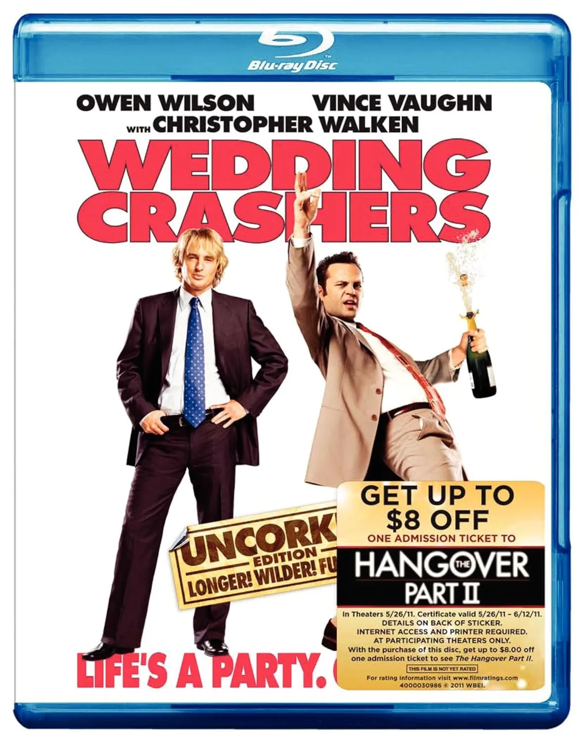 Wedding Crashers Uncorked, The (Unrated) (BD)