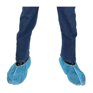 West Chester 3518BNS SBP Light Blue Shoe Cover - Non Skid 30GSM