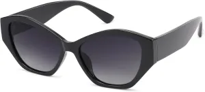 Women Polarized Cat Eye Sunglasses UV400 Protection Fashion Oversized Shades for Driving & Outdoor Wear